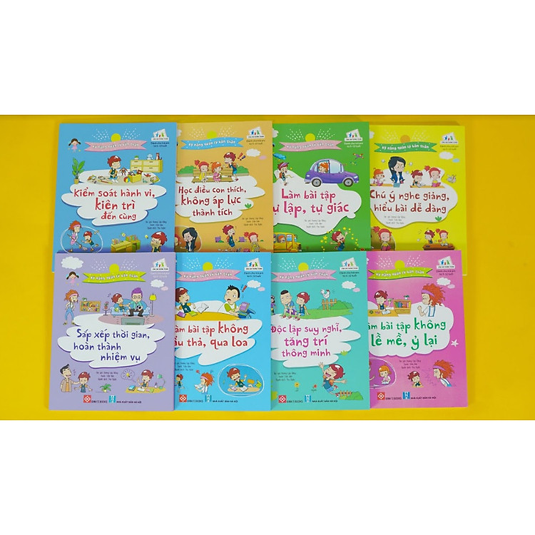 Bộ 8 Cuốn Sách Quản Lí Bản Thân Dành Cho Thiếu Nhi - Ảnh 2