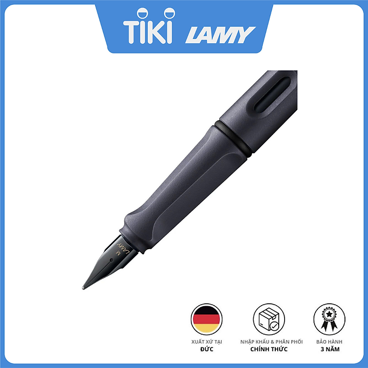 Bút máy Lamy Safari màu Steel black - Ảnh 2