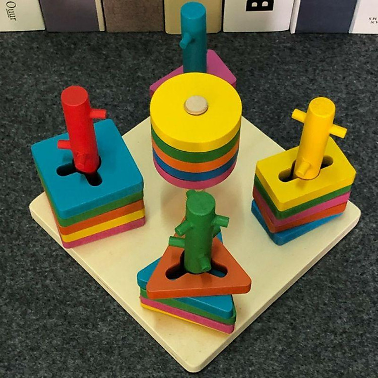 Đồ Chơi Gỗ Luyện Tay Cho Bé Chính hãng Ưu đãi - Hình ảnh 4