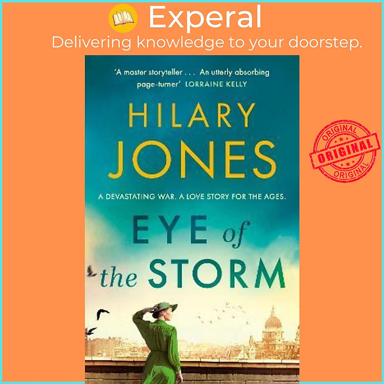 Sách - Eye of the Storm : 'An utterly absorbing page-turner' Lorraine Kelly by Hilary Jones (UK edition, paperback)