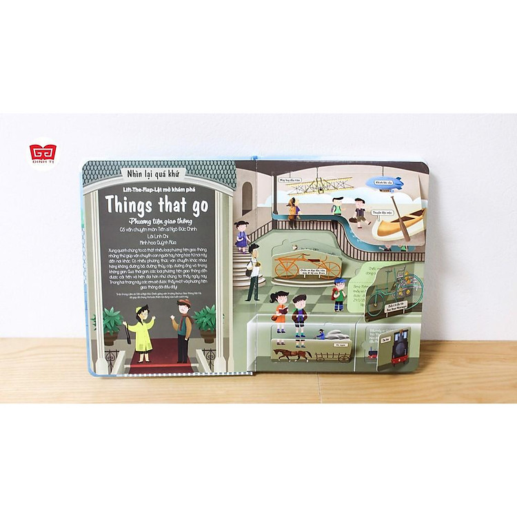 Lift The Flap - Lật Mở Khám Phá - Phương Tiện Giao Thông Dành Cho Trẻ Em Từ 5-12 Tuổi - Ảnh 3