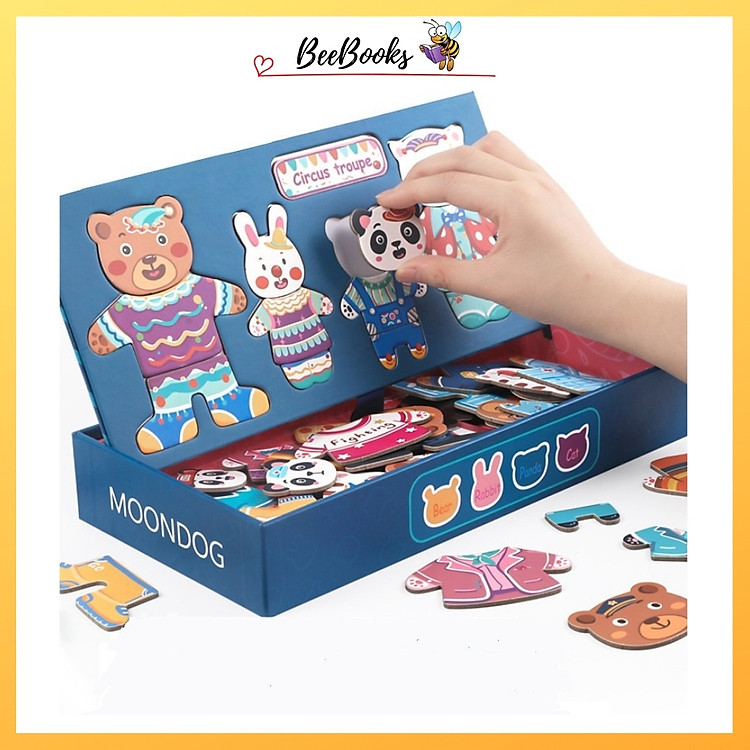 Bộ Đồ Chơi Xếp Hình Gia Đình Thỏ Gấu Chính hãng Giá rẻ