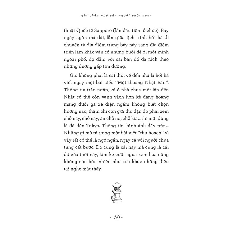 Ghi Chép Nhỏ Của Người Cưỡi Ngựa - Ảnh 3