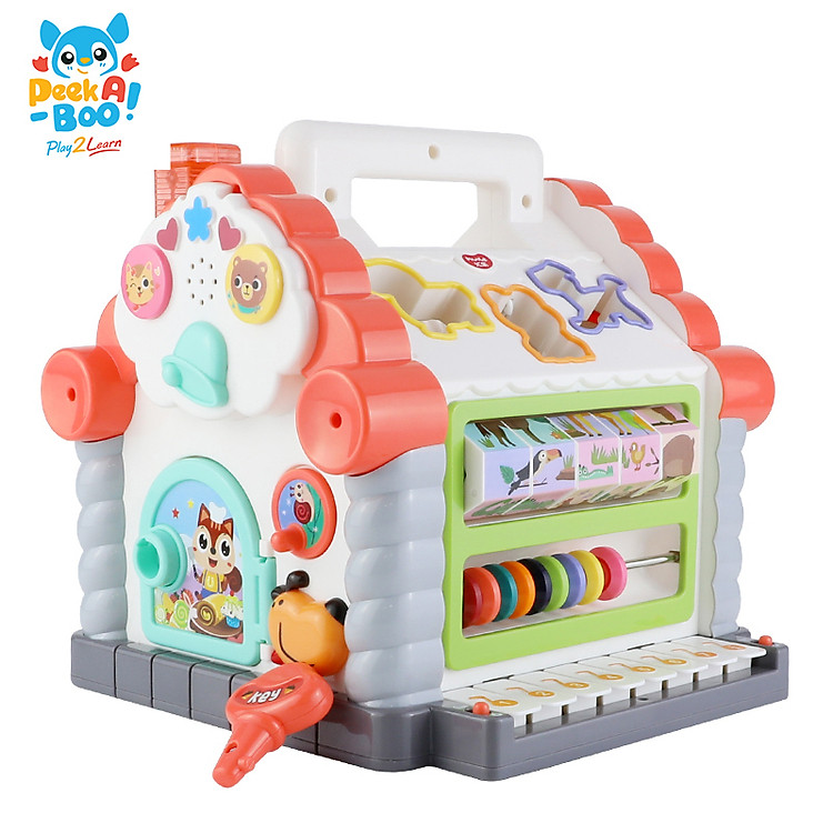 Đồ Chơi Giáo Dục PEEK A BOO Ngôi Nhà Vui Học Cho Bé 739