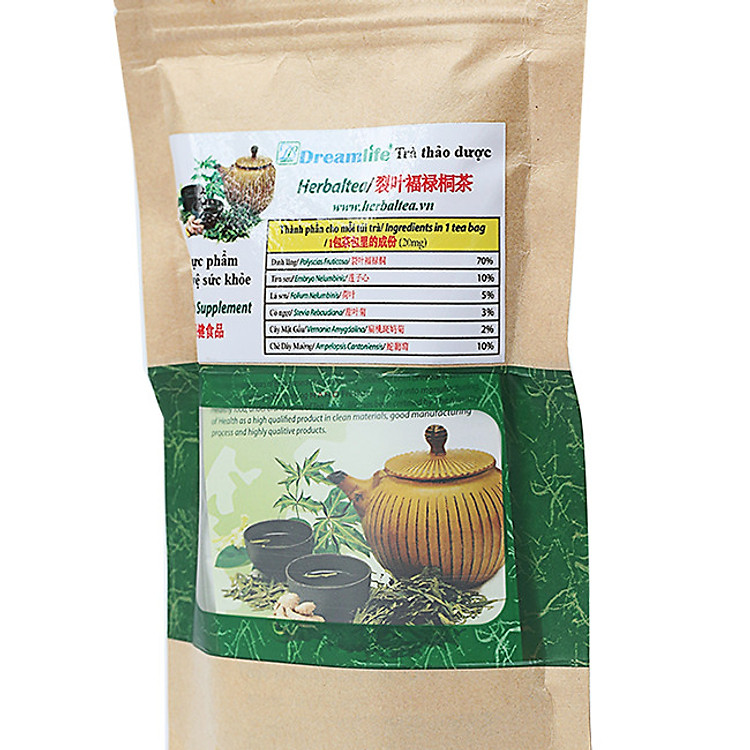 TRÀ THẢO DƯỢC 6 VỊ DREAMLIFE - TÚI