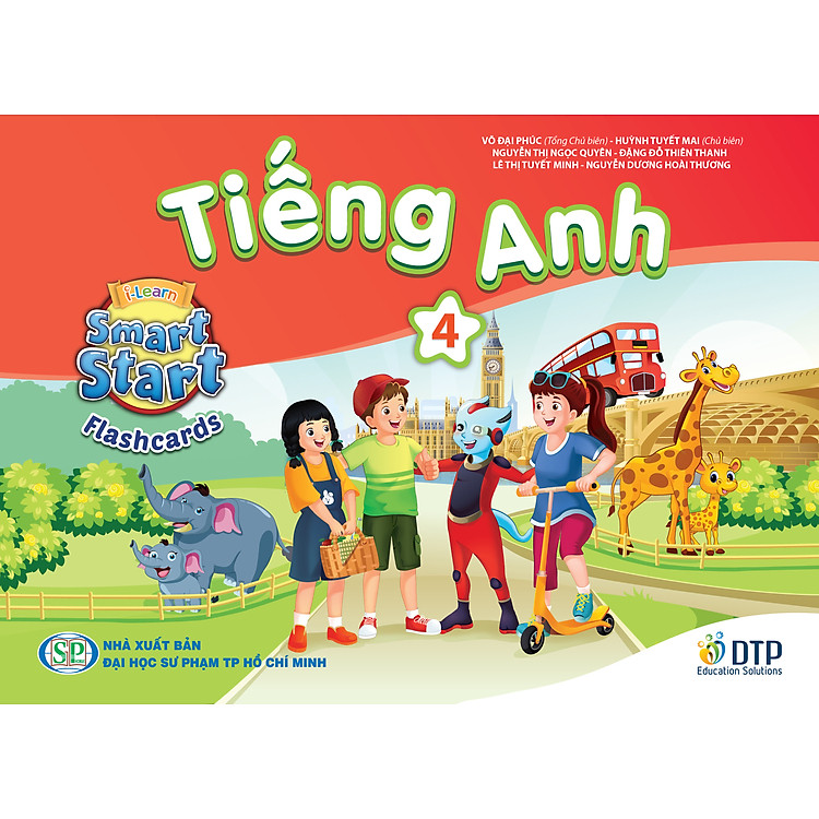 Tiếng Anh 4 i-Learn Smart Start – Flashcards