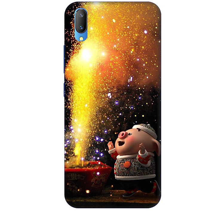 Ốp lưng dành cho điện thoại VIVO V11 Heo Đốt Pháo