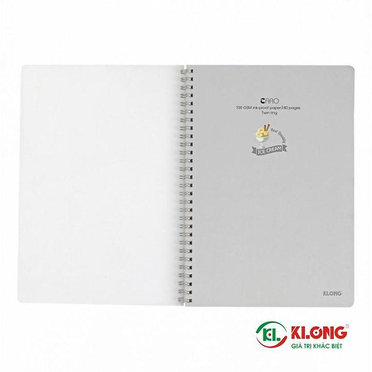 Vở Lò Xo Kép Caro B5 (80 trang) - Ảnh 4