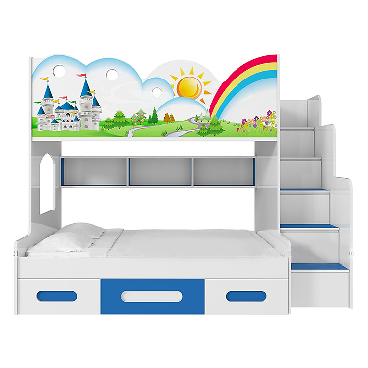 Giường 2 Tầng Lâu Đài GT02-01 (1m4)