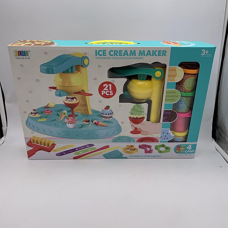 Đồ Chơi Trẻ Em Máy Làm Kem BOWA 8739 Chính hãng Tiết kiệm - Hình ảnh 2