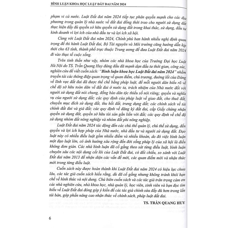 Bình Luận Khoa Học Luật Đất Đai Năm 2024 - Ảnh 4