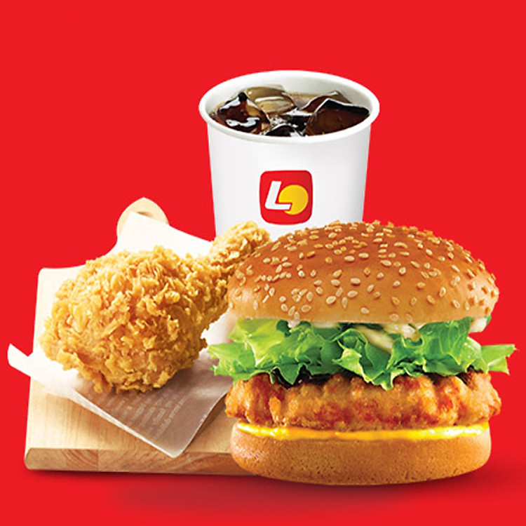 Giftpop Lotteria - Burger Gà Thượng Hạng Value