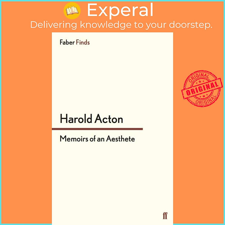 Sách - Memoirs of an Aesthete by Harold Acton (UK edition, paperback)