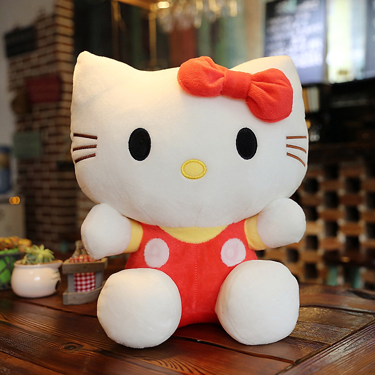 Gấu Bông Mèo Kitty Dễ Thương 20cm Chính hãng Giá tốt - Hình ảnh 4