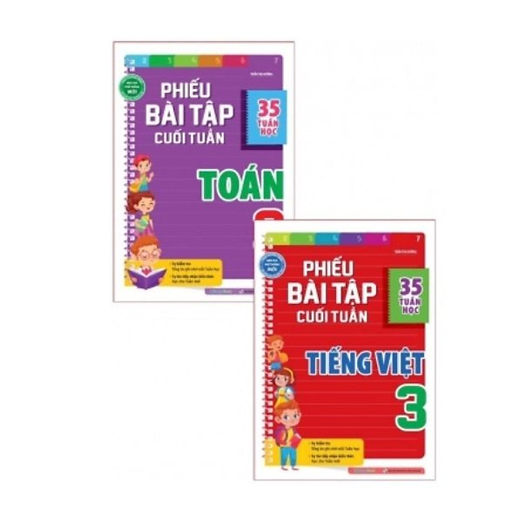 Phiếu Bài Tập Cuối Tuần Toán Và Tiếng Việt Lớp 3 - Ảnh 2