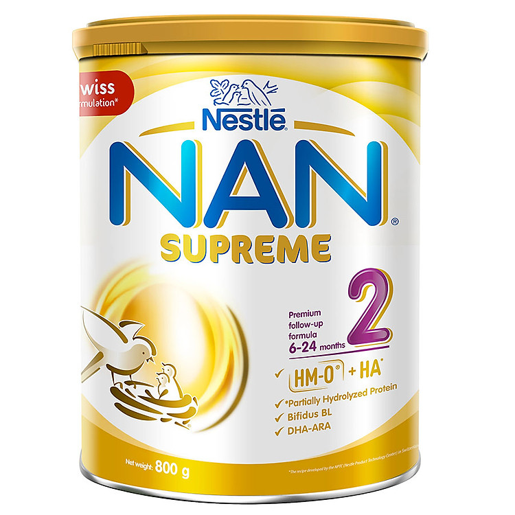 Sữa Bột Nestlé NAN Supreme 2 (800g)
