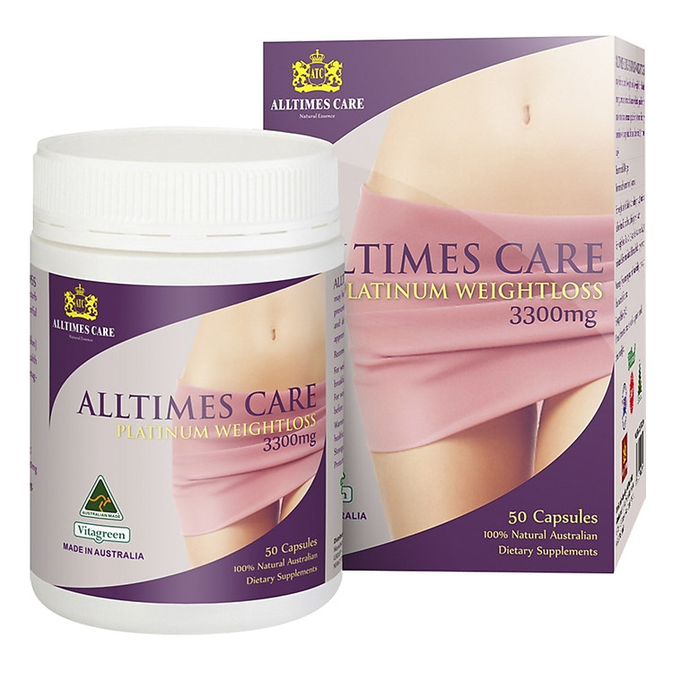 Thực phẩm Bảo vệ Sức khỏe hỗ trợ Giảm cân Alltimes Care (Hộp 50 viên)