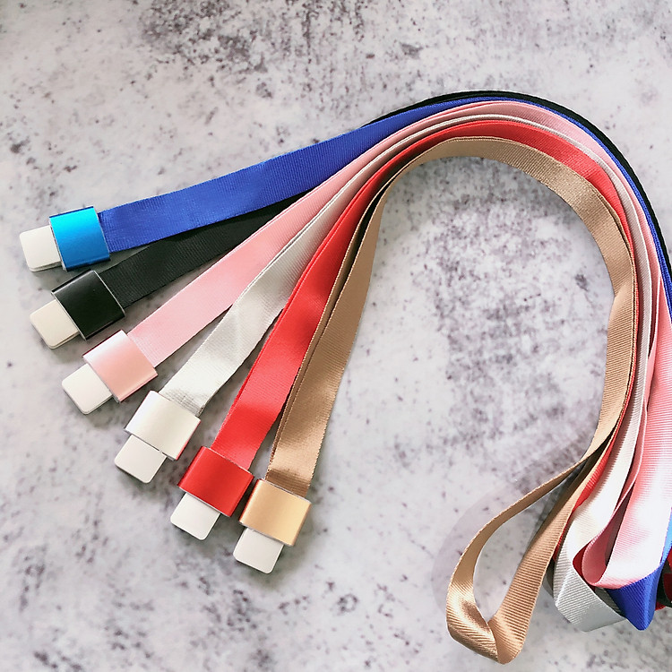 Thẻ Đeo Bảng Tên Kim Loại Ngang Legaxi – Đỏ