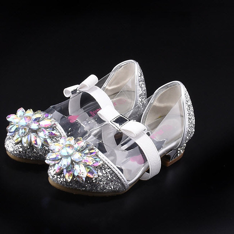 Giày Cao Gót Nhóng Nhánh Cho Bé Gái 3 - 12 Tuổi GA09