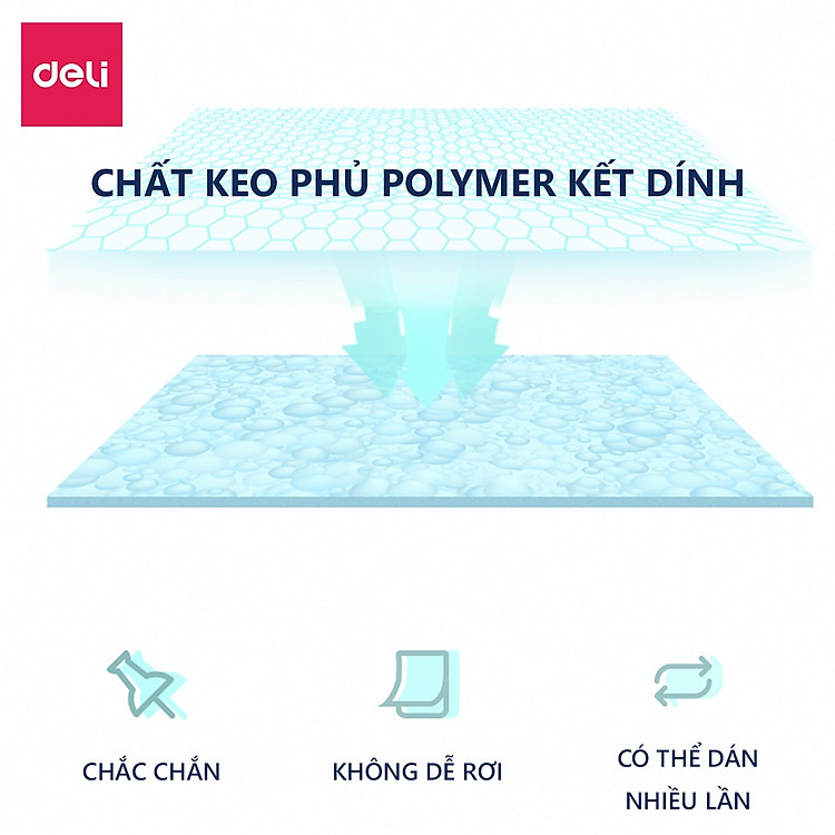 Giấy Note Deli 6 Màu (1 tệp) - Ảnh 7