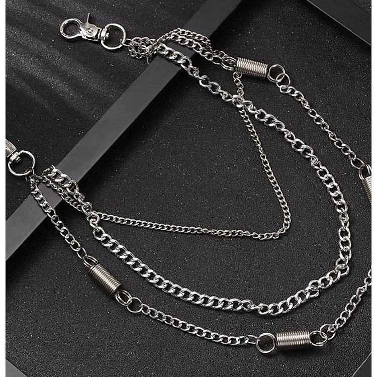 Chain Xích Quần 3 Dây Mặt Cuộn Xoắn