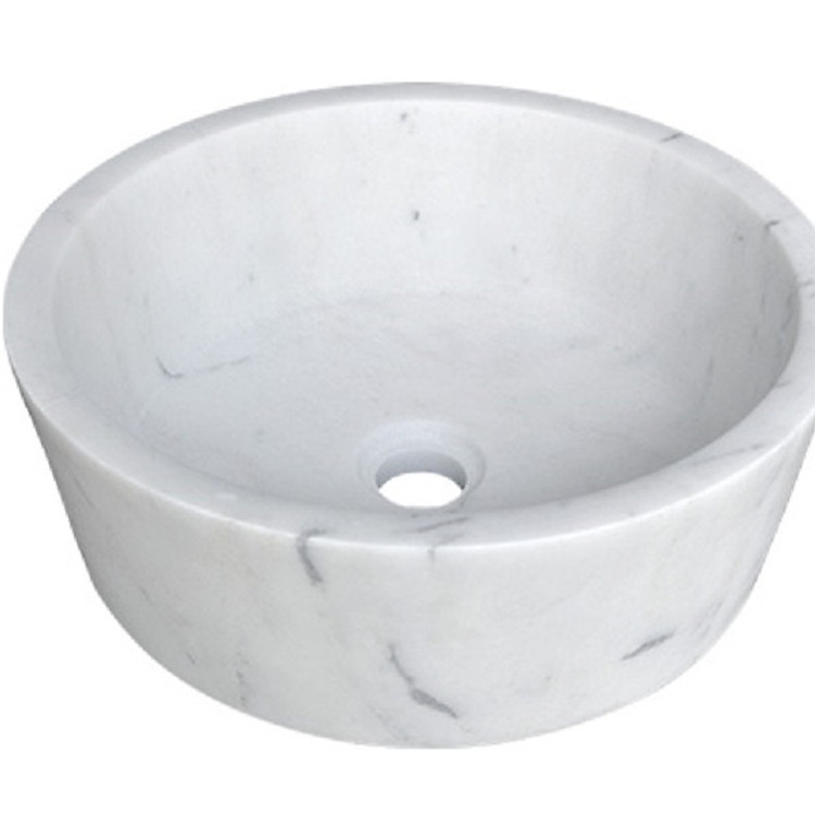 Lavabo Đá Tự Nhiên Trắng KANLY R7E3