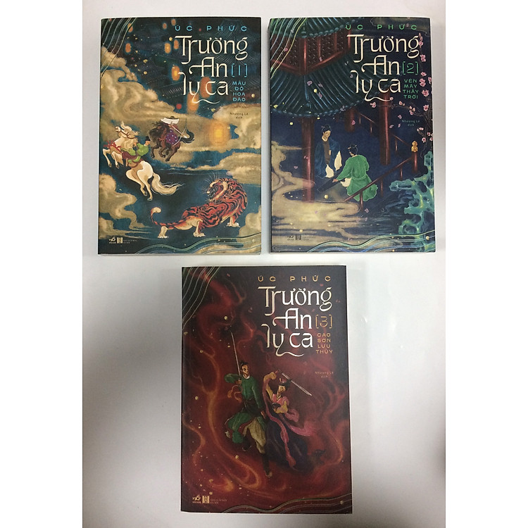 Trọn bộ 3 cuốn Trường an ly ca - Tập 1,2,3 (Máu đỏ hoa vàng, Vén mây thấy trời, Cao sơn lưu thủy)