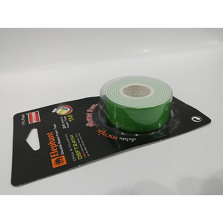 Băng Keo Xốp 2 Mặt Elephant DSFT241M (24mm x 1m) - Ảnh 4