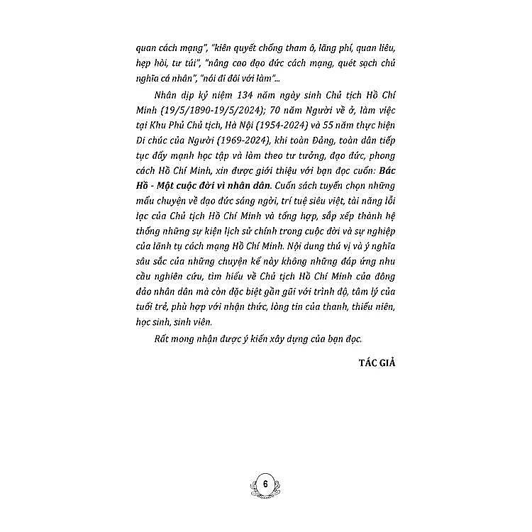 Chủ Tịch Hồ Chí Minh Với Cuộc Hành Trình Của Thời Đại - Bác Hồ, Một Cuộc Đời Vì Nhân Dân - Ảnh 4