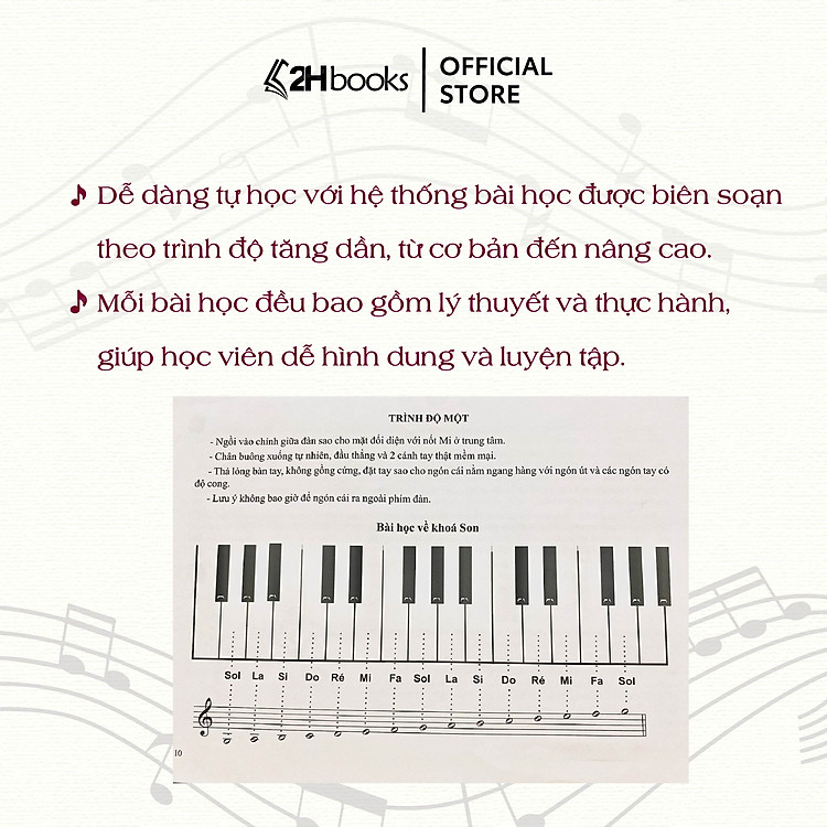 Phương Pháp Hồng Năm Thứ Nhất Với Đàn PIANO, Tập 1 (Tái Bản 2024) - Ảnh 5