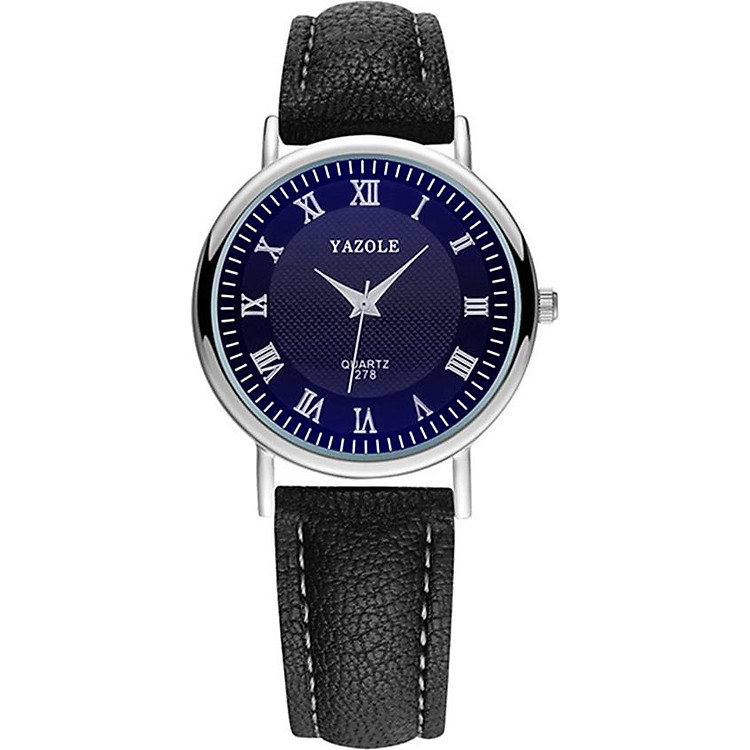 Đồng Hồ Nữ Dây Da Tổng Hợp Yazole PKHRYA004-5 (32mm) - Đen