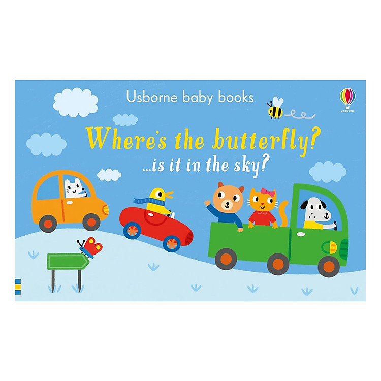 Sách Where's the Butterfly? - Usborne Baby Books (Board book)