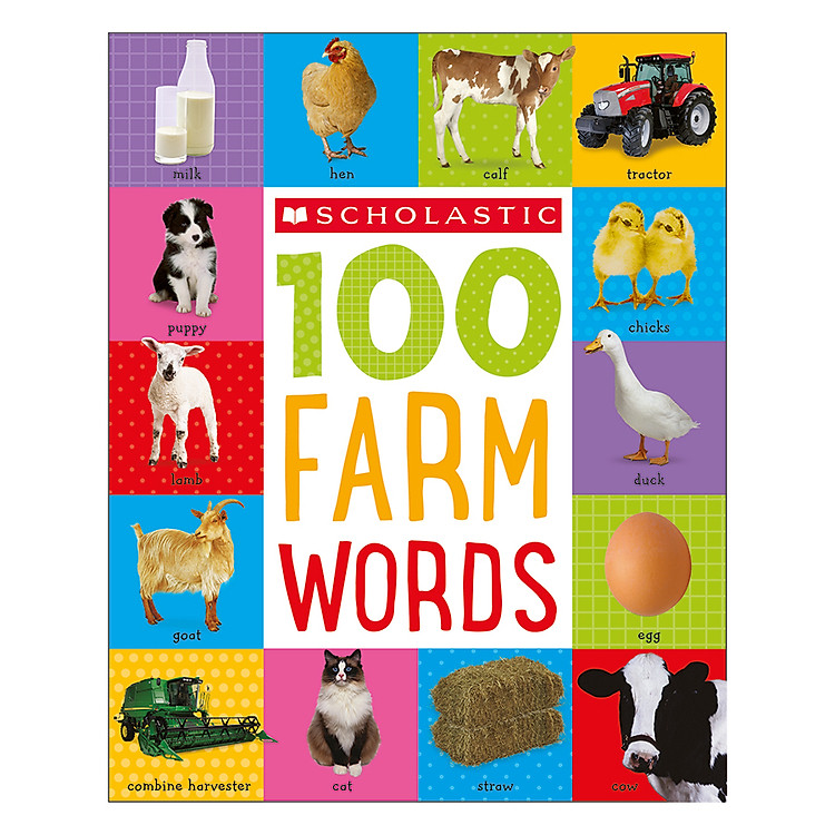 Sách Scholastic 100 Farm Words