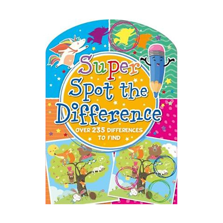 Sách Super Spot the Difference