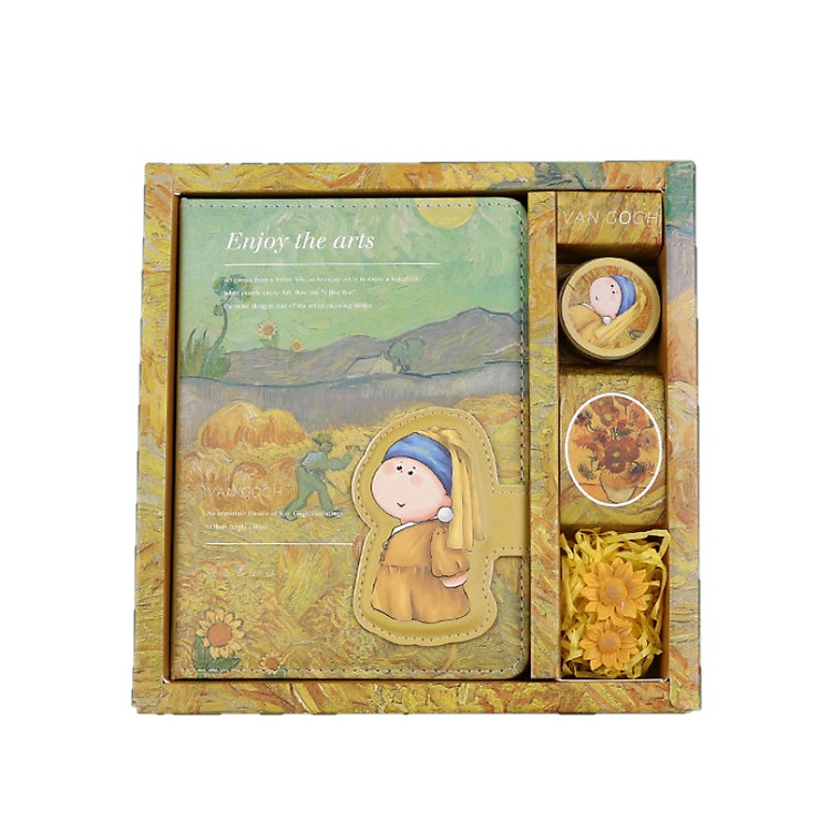 Bộ Sổ Tay và Phụ Kiện (Washi Tape, Pin Cài)