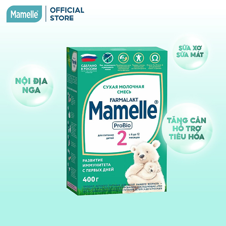 Tham Khảo tại ConCung: Sữa bột Mamelle Pro Bio Số 2 400g , nhận ngay nhiều Ưu đãi