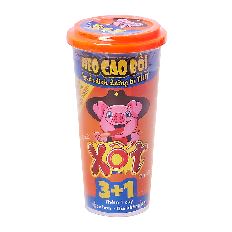 Xúc Xích Heo Cao Bồi Xốt Tôm Sữa Kiểu Hawaii 78G