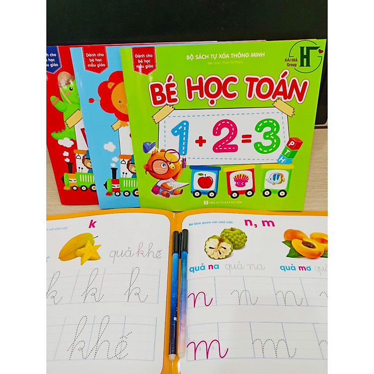 Combo 8 cuốn sách Tự Xoá Thông Minh cho bé - Ảnh 7