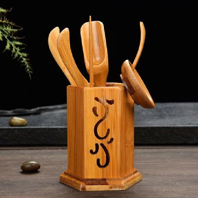 Bộ xúc trà tre