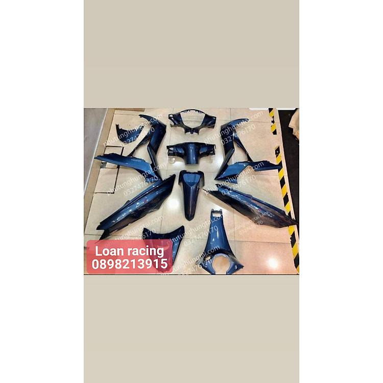 DÀN ÁO,VO NHỰA DÀNH CHO XE FUTURE MẬP MÀU XANH, ĐỎ