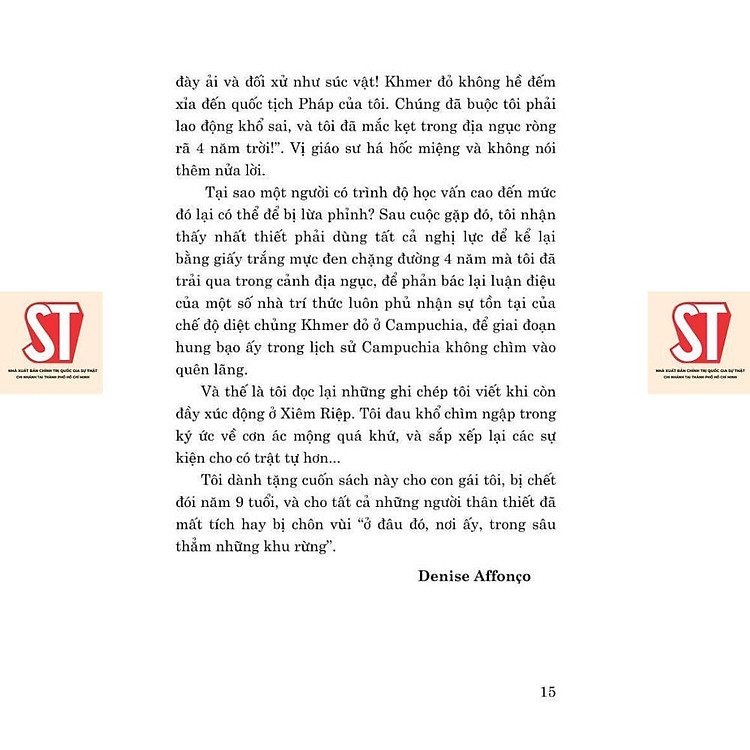 Thoát Khỏi Địa Ngục Khmer Đỏ - Hồi Ký Của Một Người Còn Sống - Ảnh 7