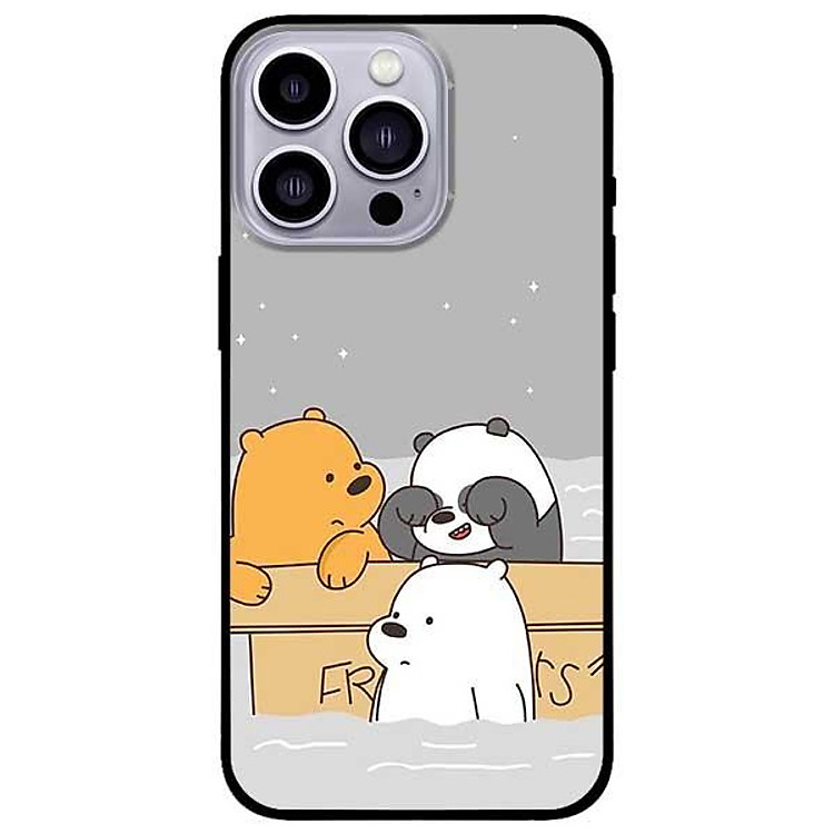 Ốp lưng dành cho Iphone 13 Mini - Iphone 13 - Iphone 13 Pro - Iphone 13 Pro Max - 3 Chú Gấu 1