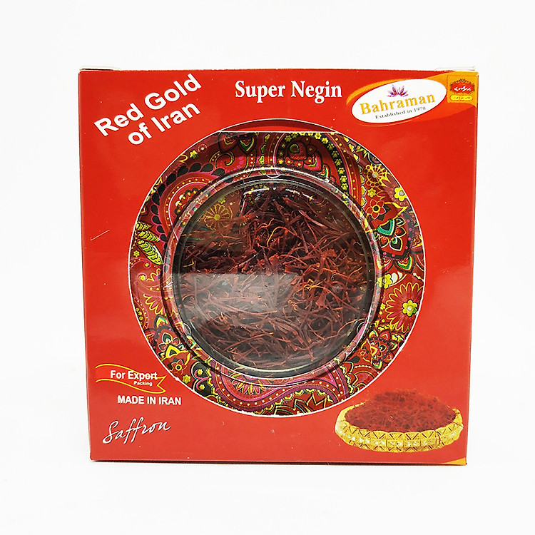 Nhụy hoa nghệ tây Bahraman Saffron dòng Negin - loại 1 gram - Giao màu ngẫu nhiên
