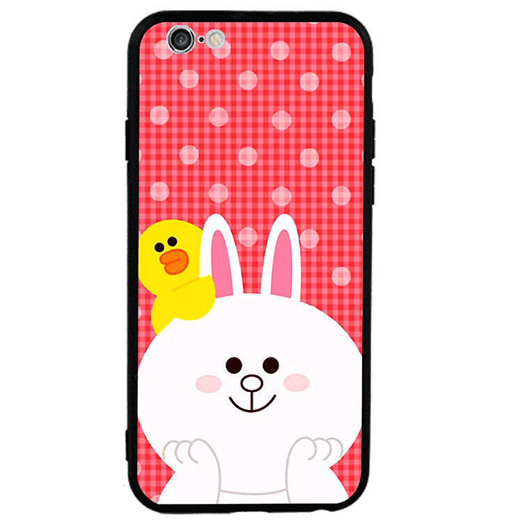 Ốp lưng viền TPU cao cấp cho Iphone 6 Plus - Cony 01