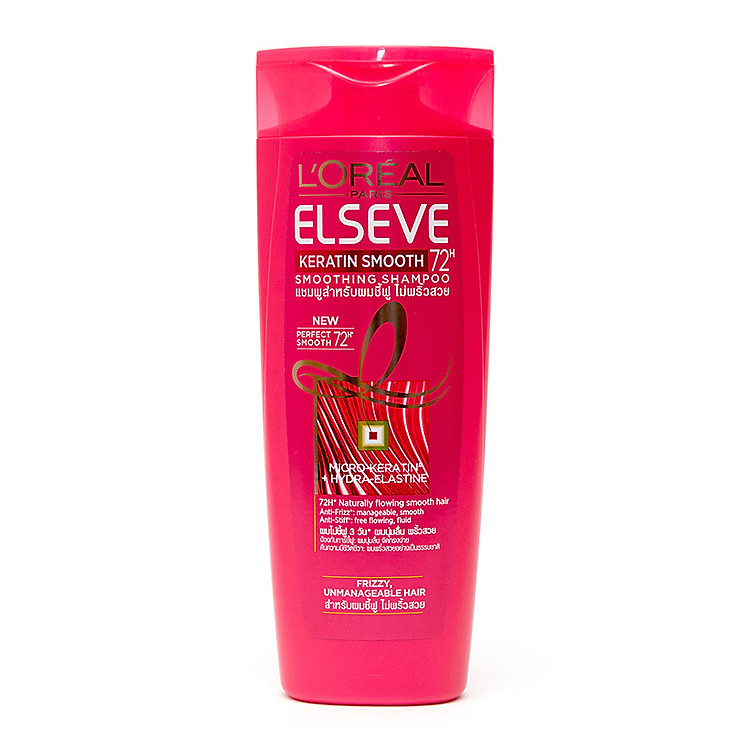 Dầu Gội Dưỡng Tóc Suôn Mượt L'oreal Keratin Smooth (330ml)