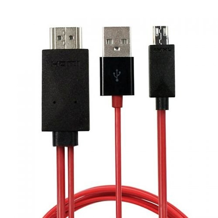 Cáp Truyền Hình Ảnh Từ Điện Thoại Lên Tivi HDMI MHL Dành Cho Android Cao Cấp AZONE