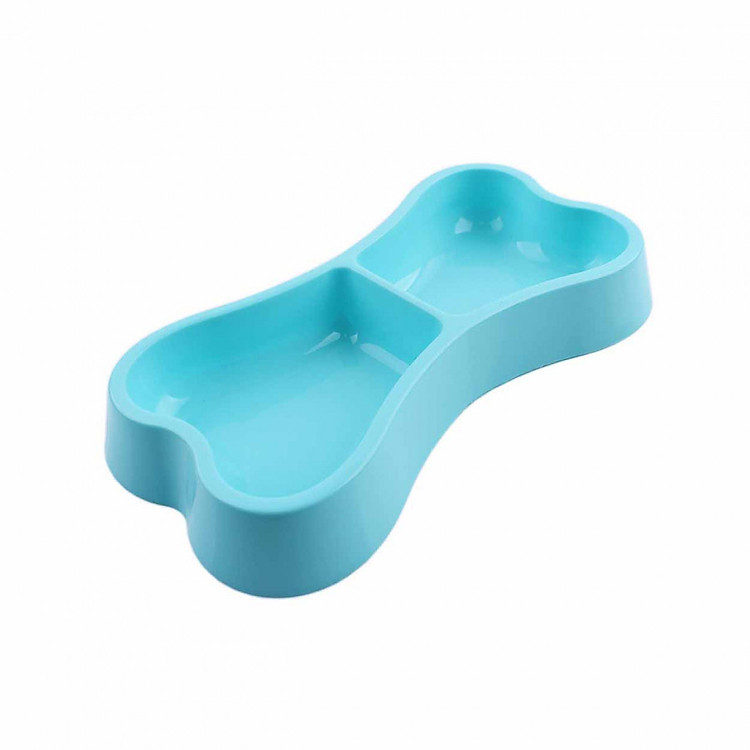 Bát Ăn Hình Xương Cho Chó Mèo (Giao Màu Ngẫu Nhiên)