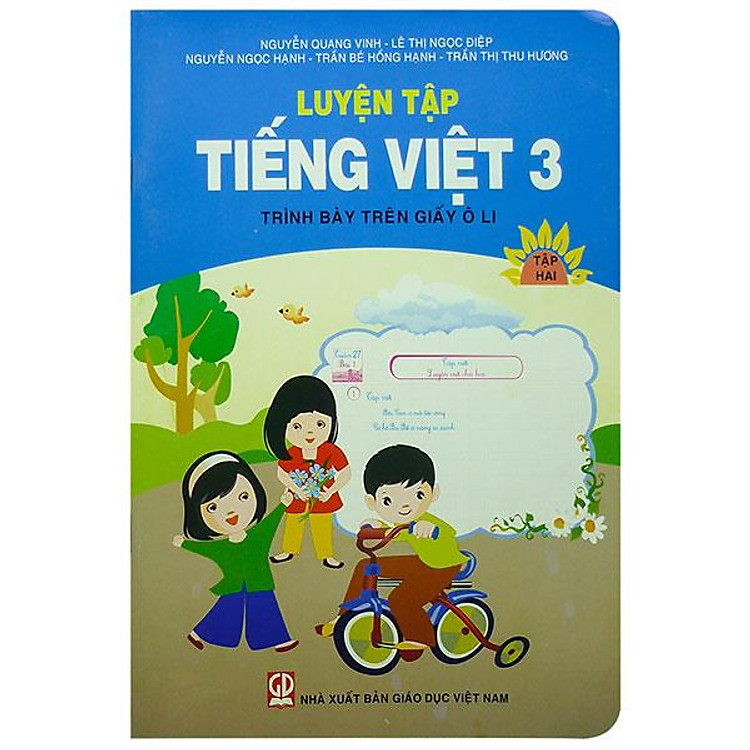 Luyện Tập Tiếng Việt Lớp 3 - Tập 2 (Trình Bày Trên Giấy Ô Li)