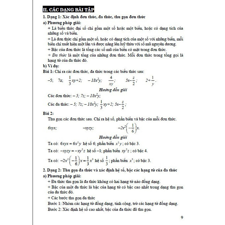 Hướng Dẫn Học Phương Pháp Giải Toán 8 - Tập 1 + 2 - Ảnh 7