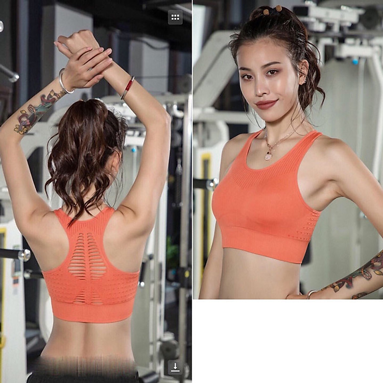Áo bra lưới lưng tập Gym, Yoga
